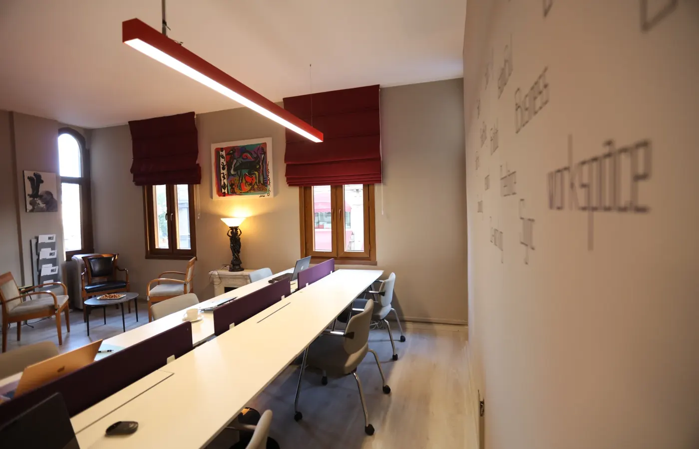 İstanbul coworking alanında verimli çalışma günü